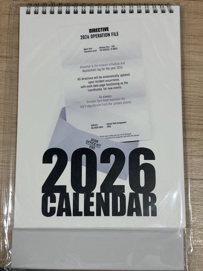 貌美26年曆嘟+K4簽售+2026桌曆