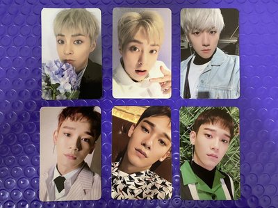 EXO BLOOMING DAYS XIUMIN BAEKHYUN CHEN 專輯小卡