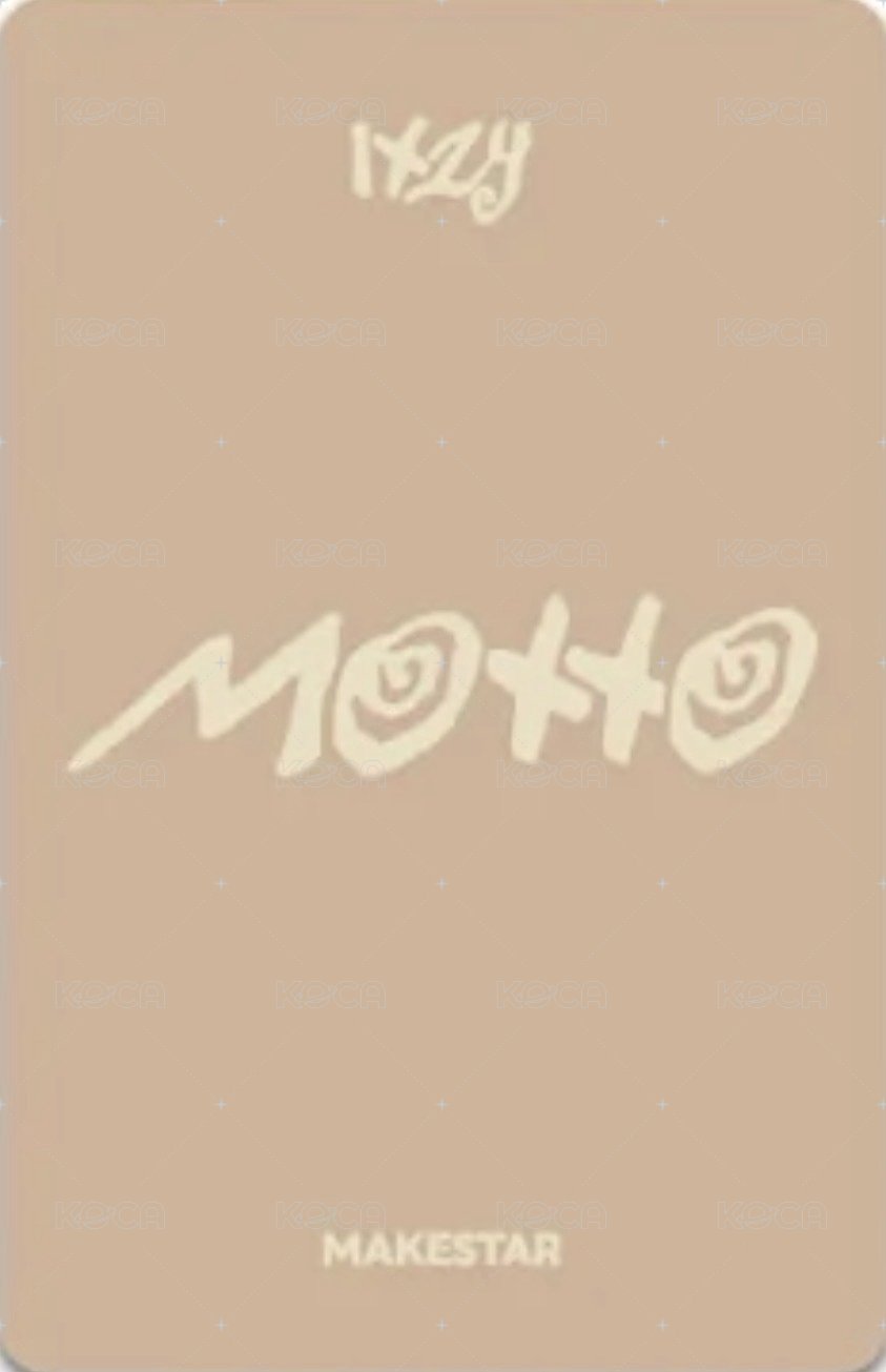 Motto 迷十二 ms 2.0 深圳 線下 抽選卡 中簽卡 背面