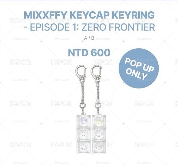 MIXXFFY KEYCAP KEYRING