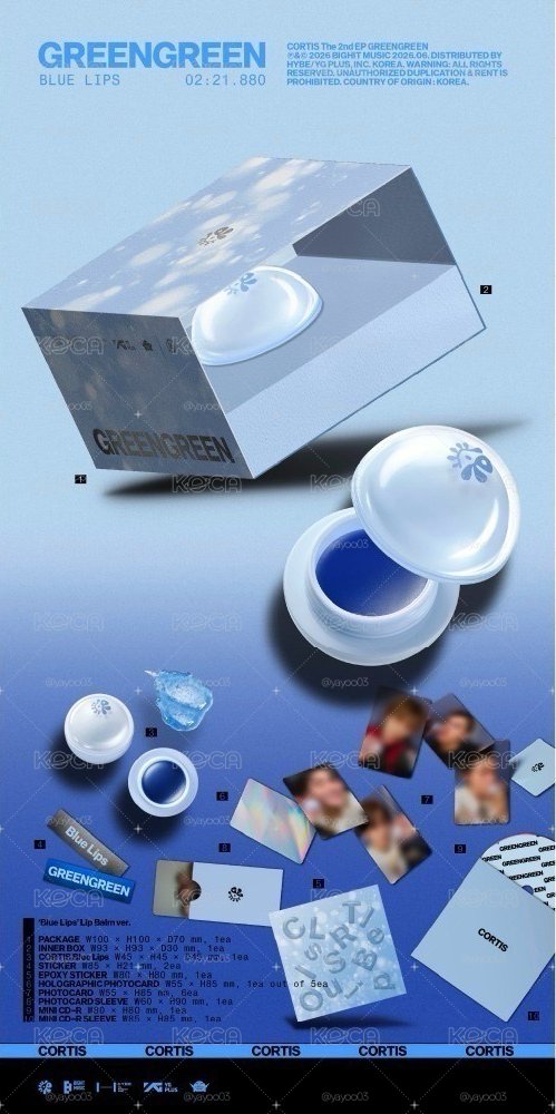 「未拆」迷二 'Blue Lips' Lip Balm ver. 專輯