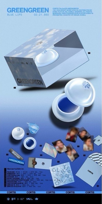 「未拆」迷二 'Blue Lips' Lip Balm ver. 專輯