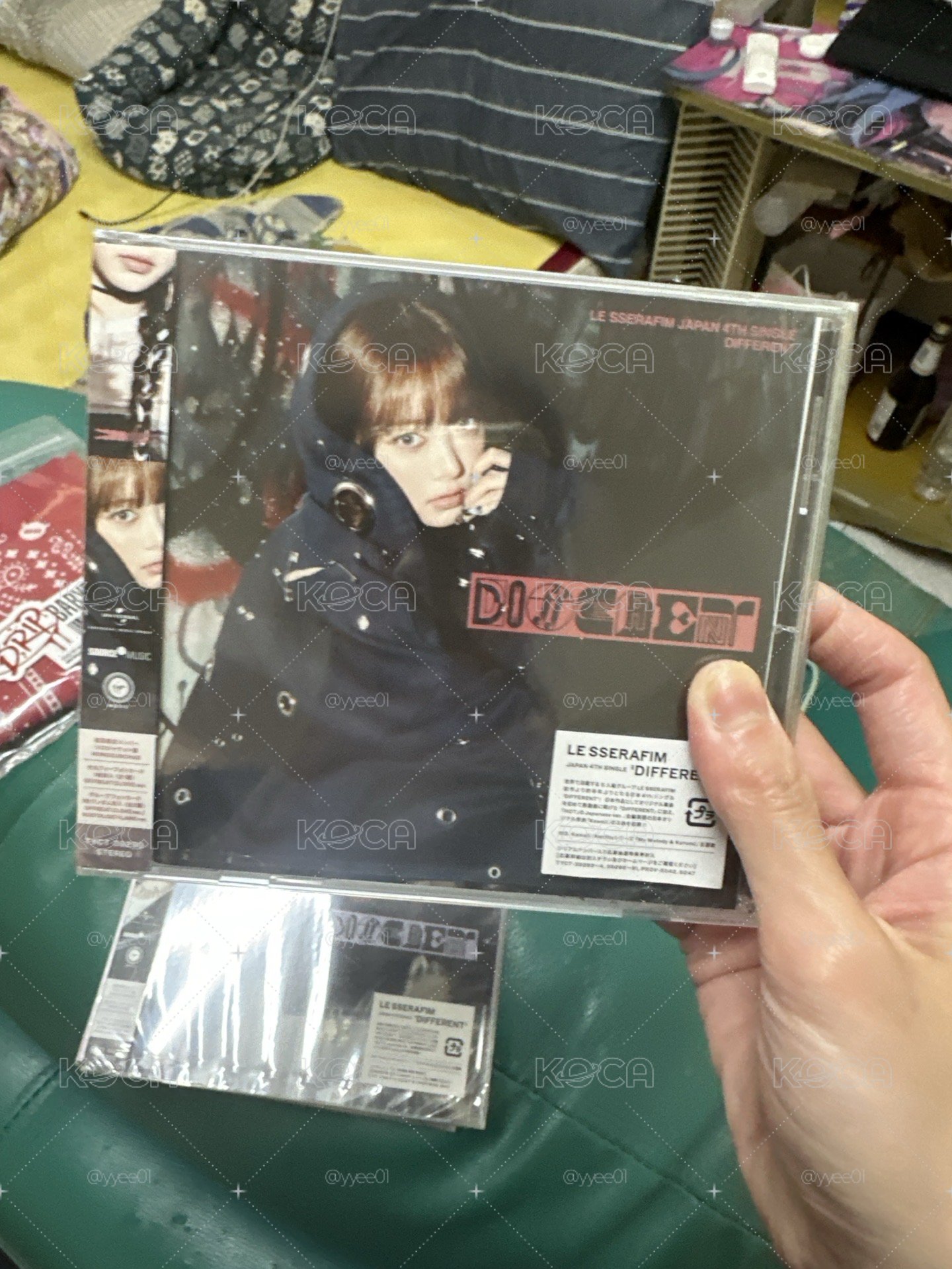 lesserafim 日專DIFFERENT 專輯 <角色聯名盤>DIFFERENT 專輯 個人盤