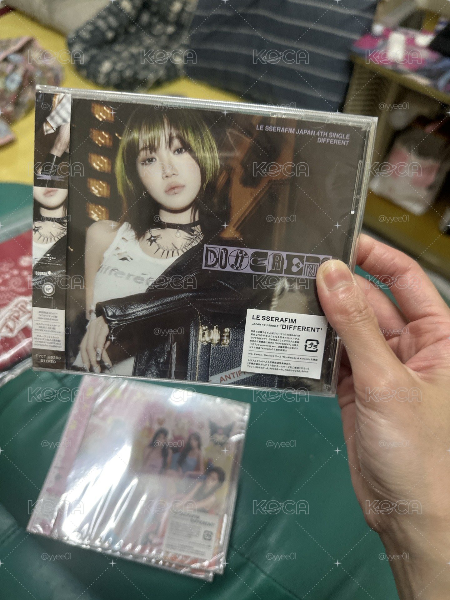 lesserafim 日專DIFFERENT 專輯 <角色聯名盤>DIFFERENT 專輯 個人盤