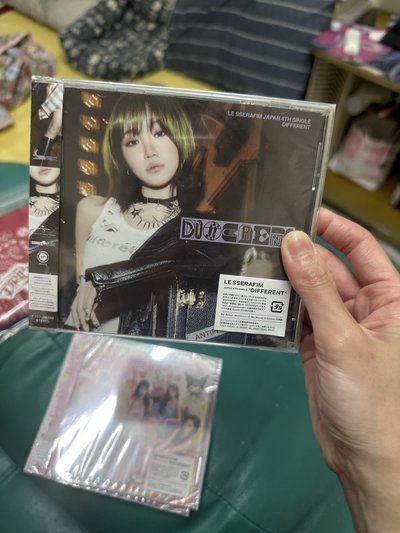 lesserafim 日專DIFFERENT 專輯 <角色聯名盤>DIFFERENT 專輯 個人盤