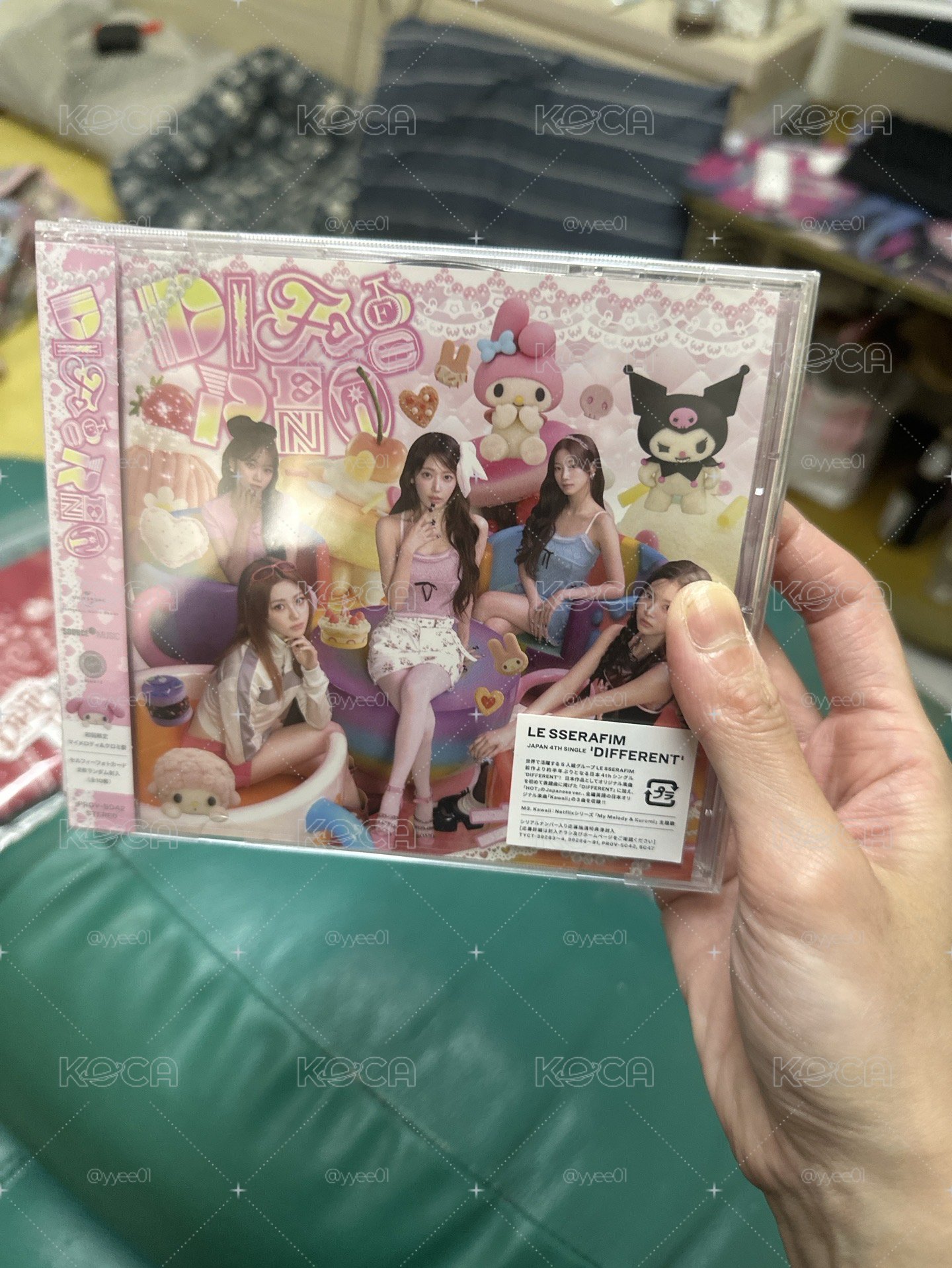 lesserafim 日專DIFFERENT 專輯 <角色聯名盤>DIFFERENT 專輯 個人盤