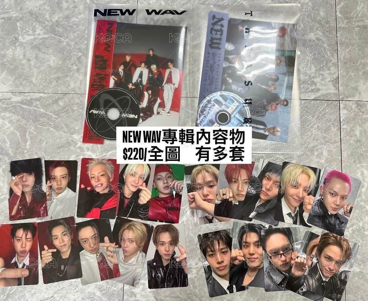 NEW WAV專輯內容物