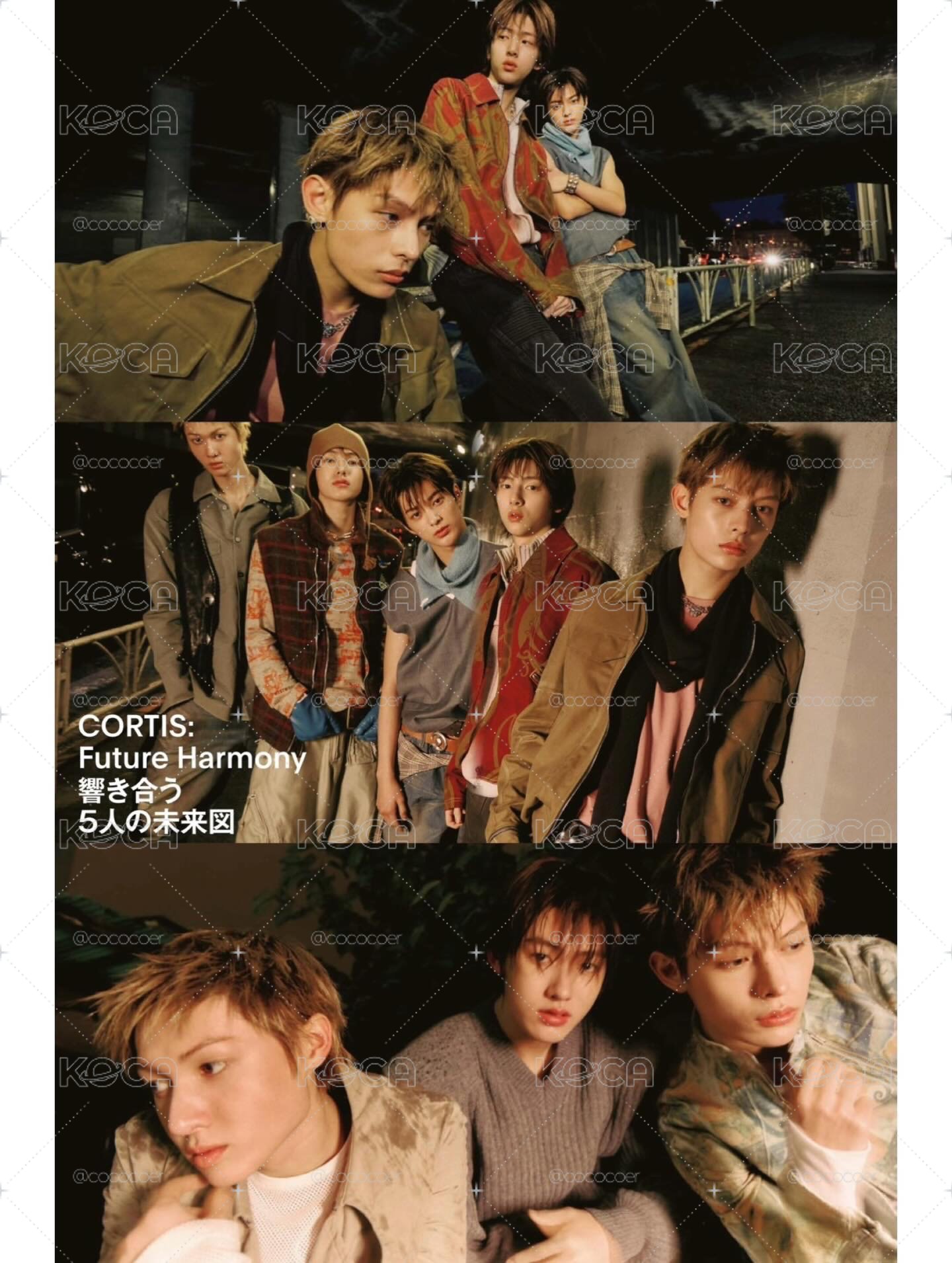 VOGUE Japan 四月號(內頁Cortis)