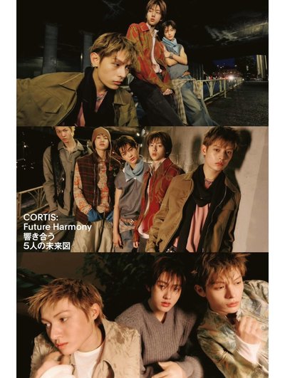 VOGUE JAPAN 四月號(內頁Cortis)