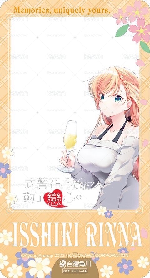 台灣角川 春之祭 動漫寫真透卡 不時輕聲地以俄語遮羞的鄰座艾莉同學 沉默魔女的秘密 FX戰士久留美 全知讀者視角