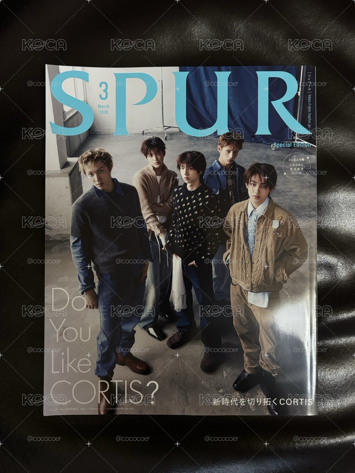 SPUR(Cortis封面+內頁)