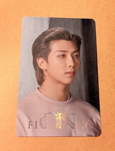 BTS FILA RM 代言小卡