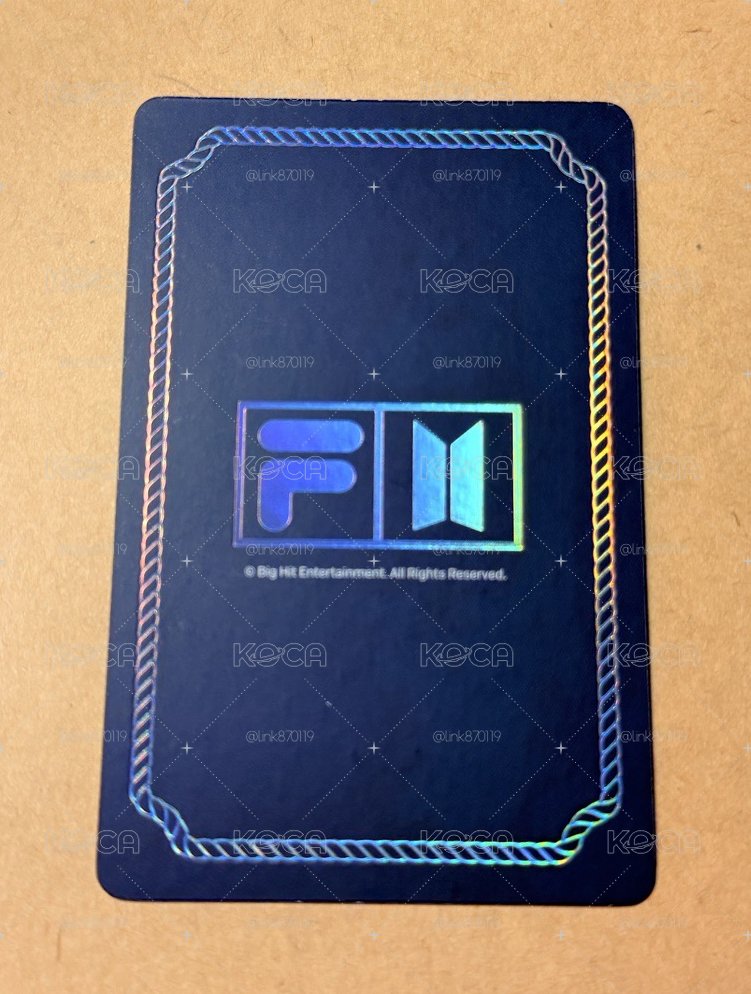BTS FILA RM 代言小卡