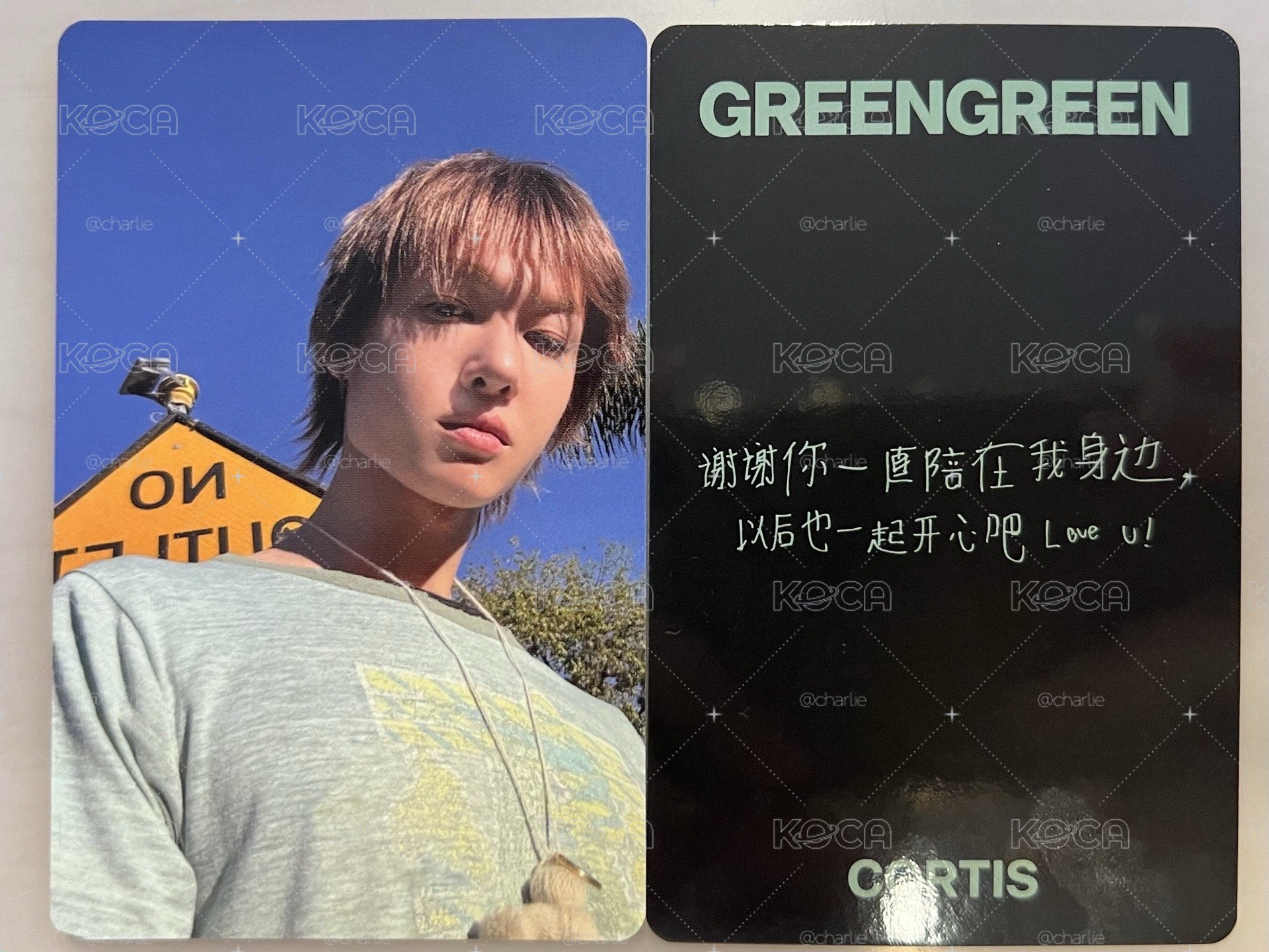 一直娛中文卡背