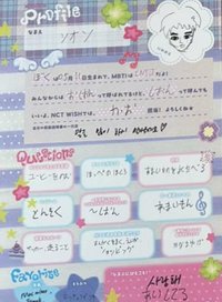YID/BMG 0706手渡 履歷 / 自介表 
