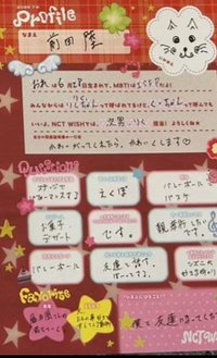 YID/BMG 0706手渡 履歷 / 自介表 