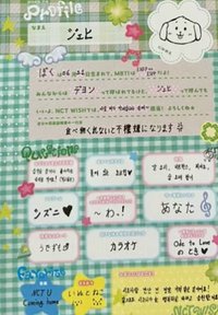 YID/BMG 0706手渡 履歷 / 自介表 