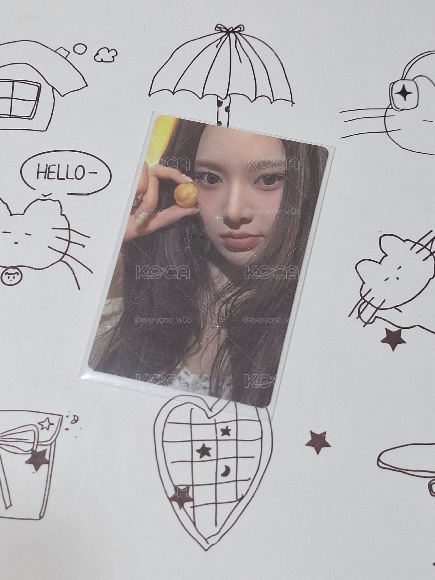 Jeemin pc 預售特典卡