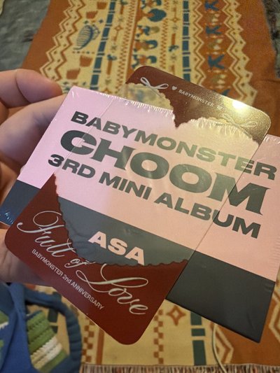 Babymonster CHOOM Asa 鑰匙圈娃專（未拆封附特典）