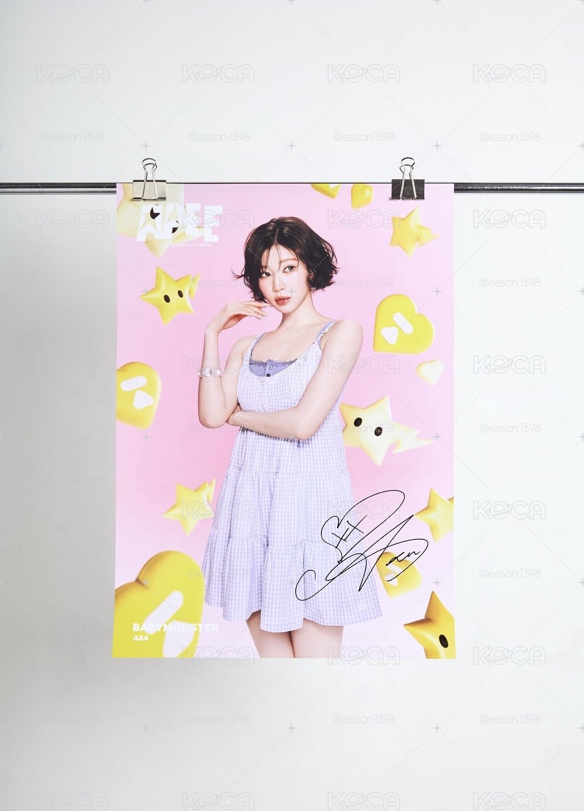 BABYMONSTER X APEE ASA海報