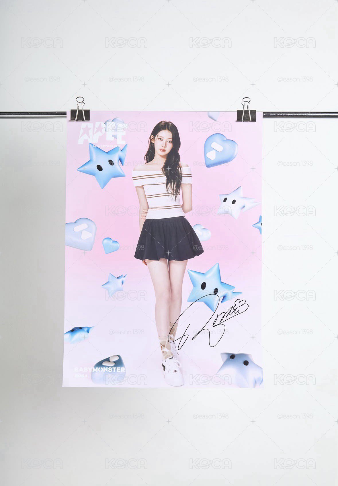 BABYMONSTER X APEE 茶海報