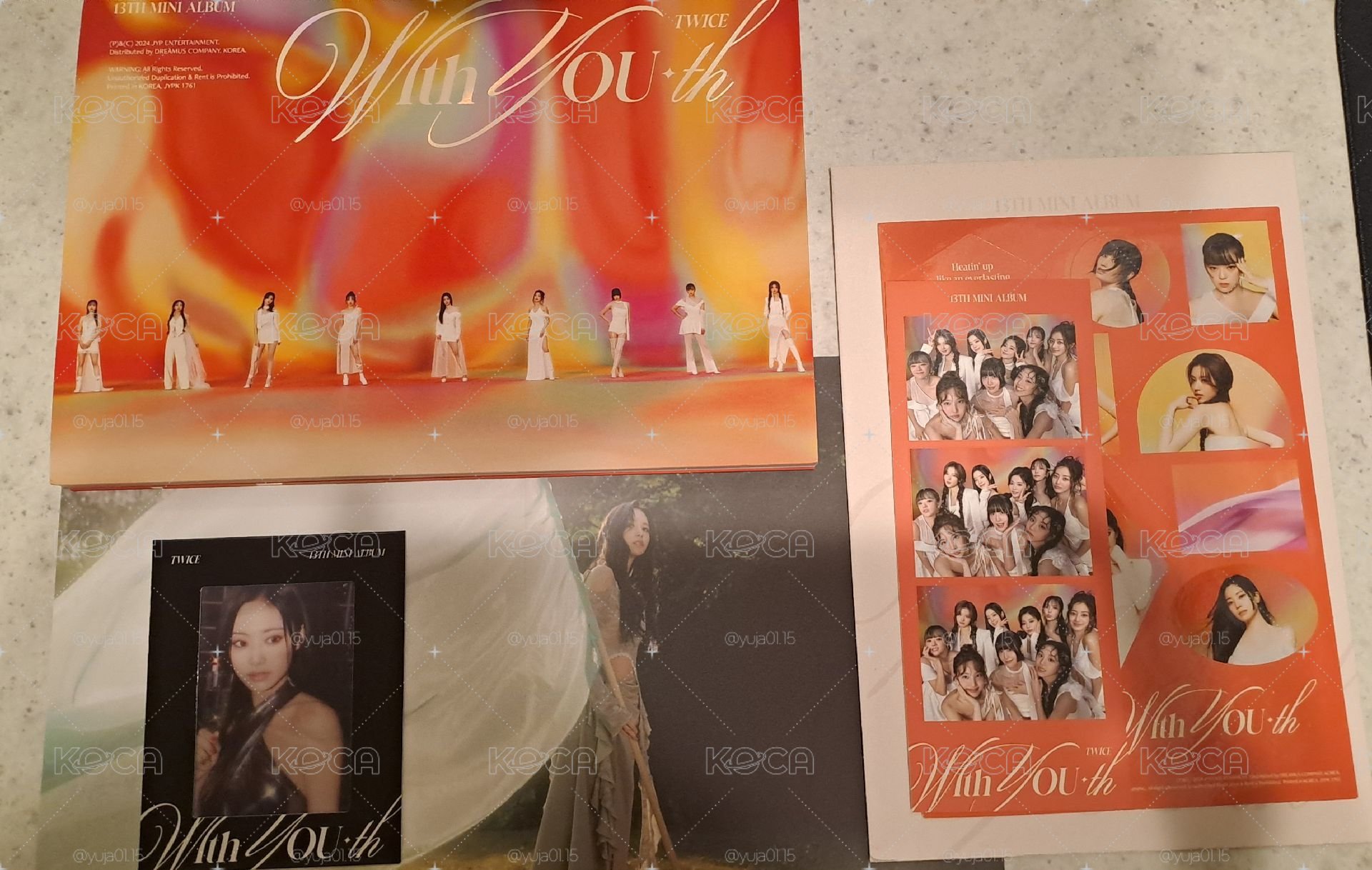 TWICE 迷你13橘