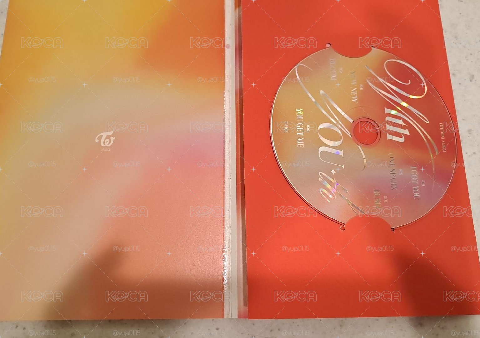 TWICE 迷你13橘