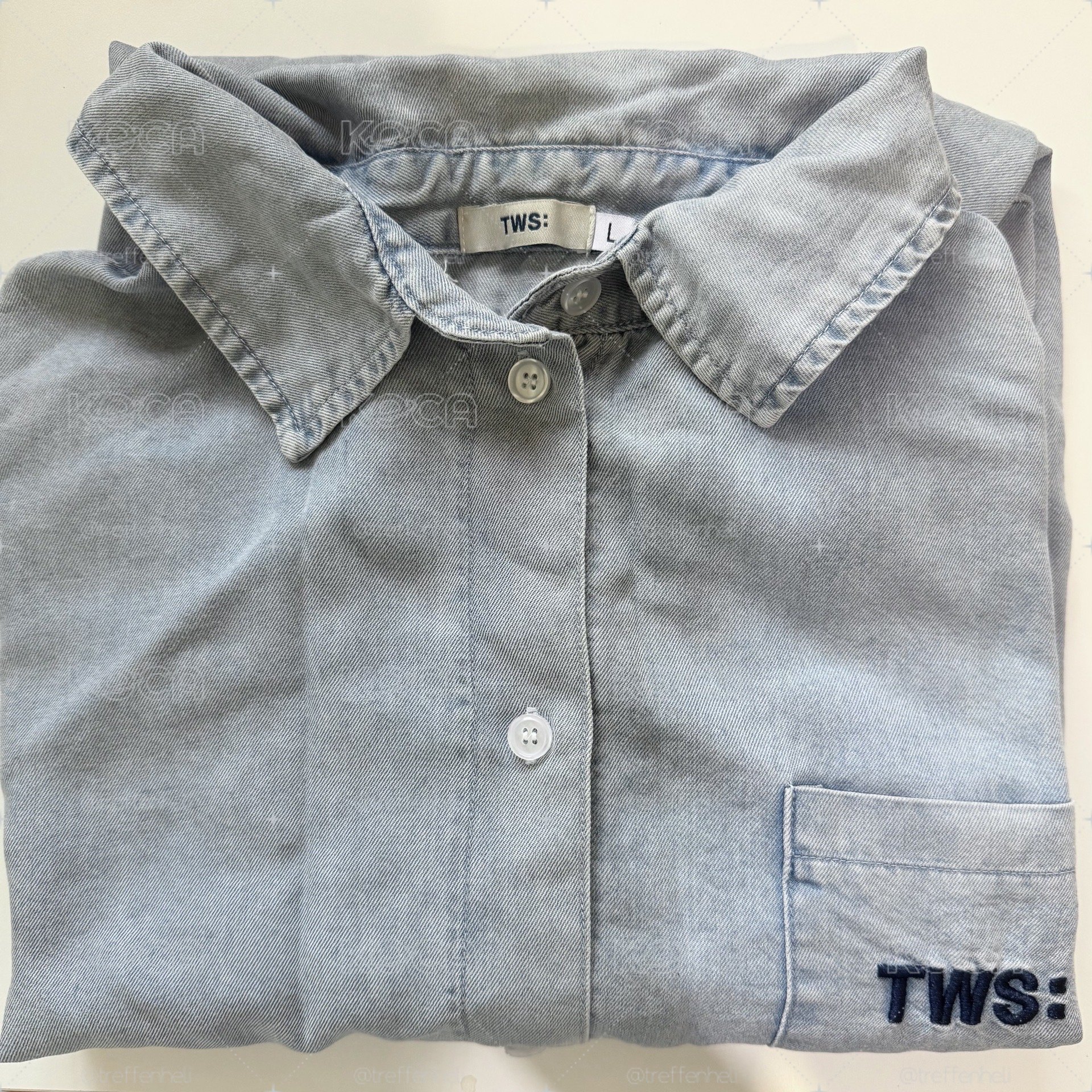 TWS日巡牛仔襯衫