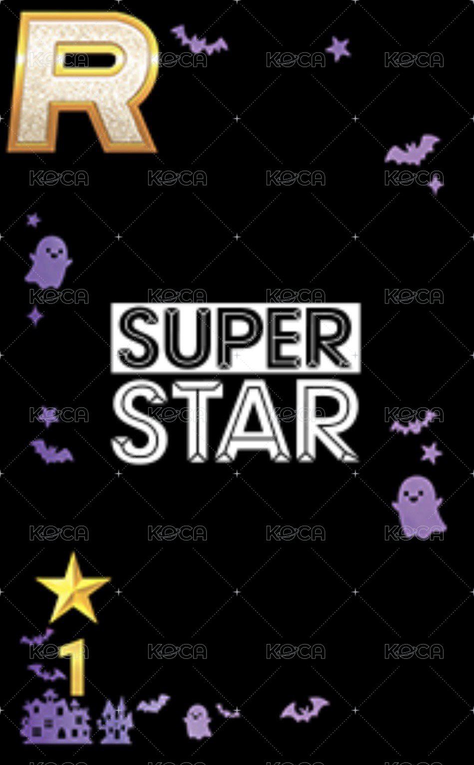 2:LOVE   STAR+ING:GHOST HOUSE快閃 遊戲卡  背面