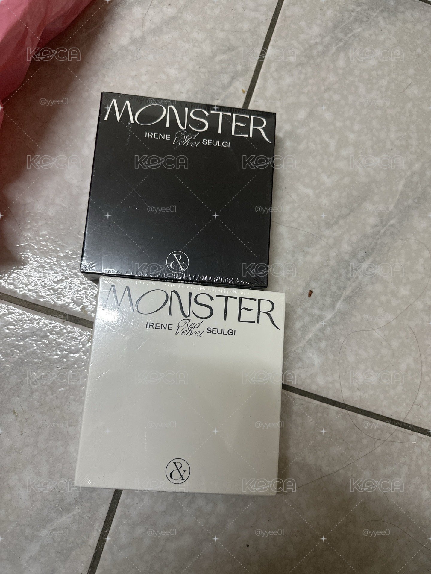 irene&seugli Monster 專輯 全新未拆黑白一套