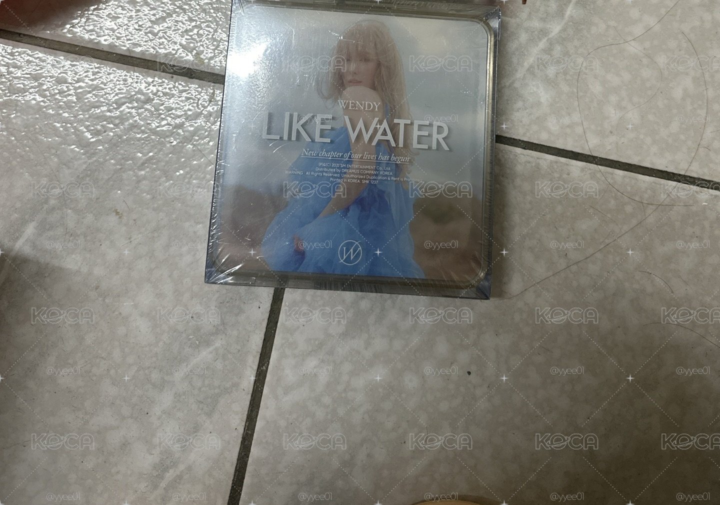 red velet Wendy like water 全新未拆
