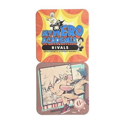 我的英雄學院 綠谷＆爆豪 藝術杯墊 RIVALS