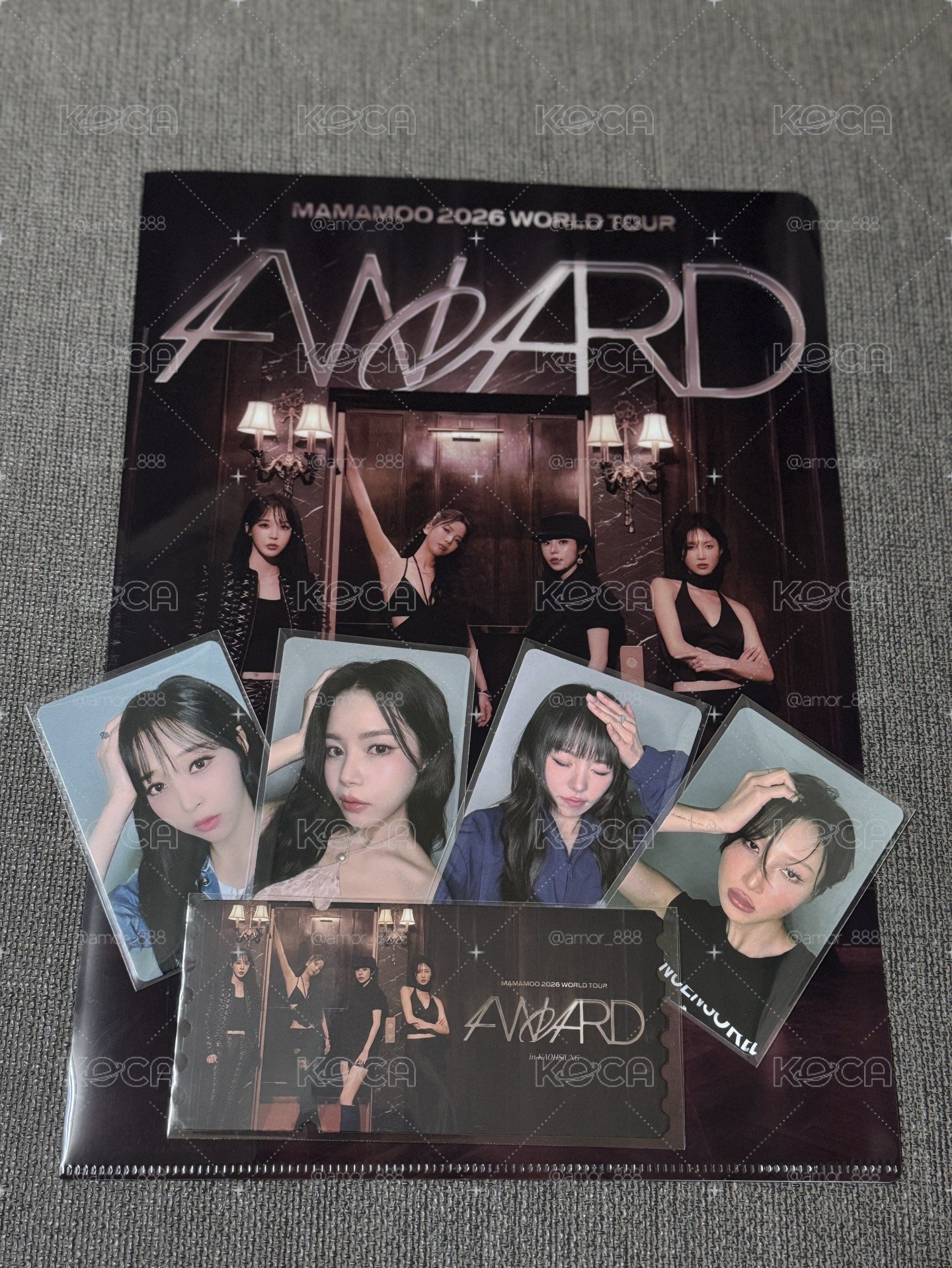 mamamoo 7/5 高雄入場禮