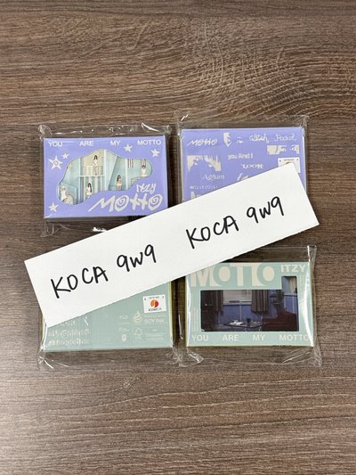 【全新未拆】ITZY-Motto 電子專(poca album)