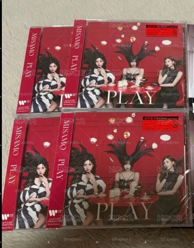 Misamo play Momo Mina 單封、通常盤