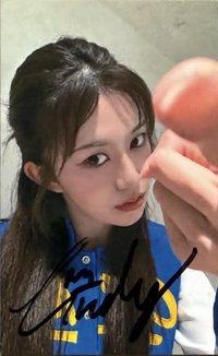 感謝演唱會 簽名卡 