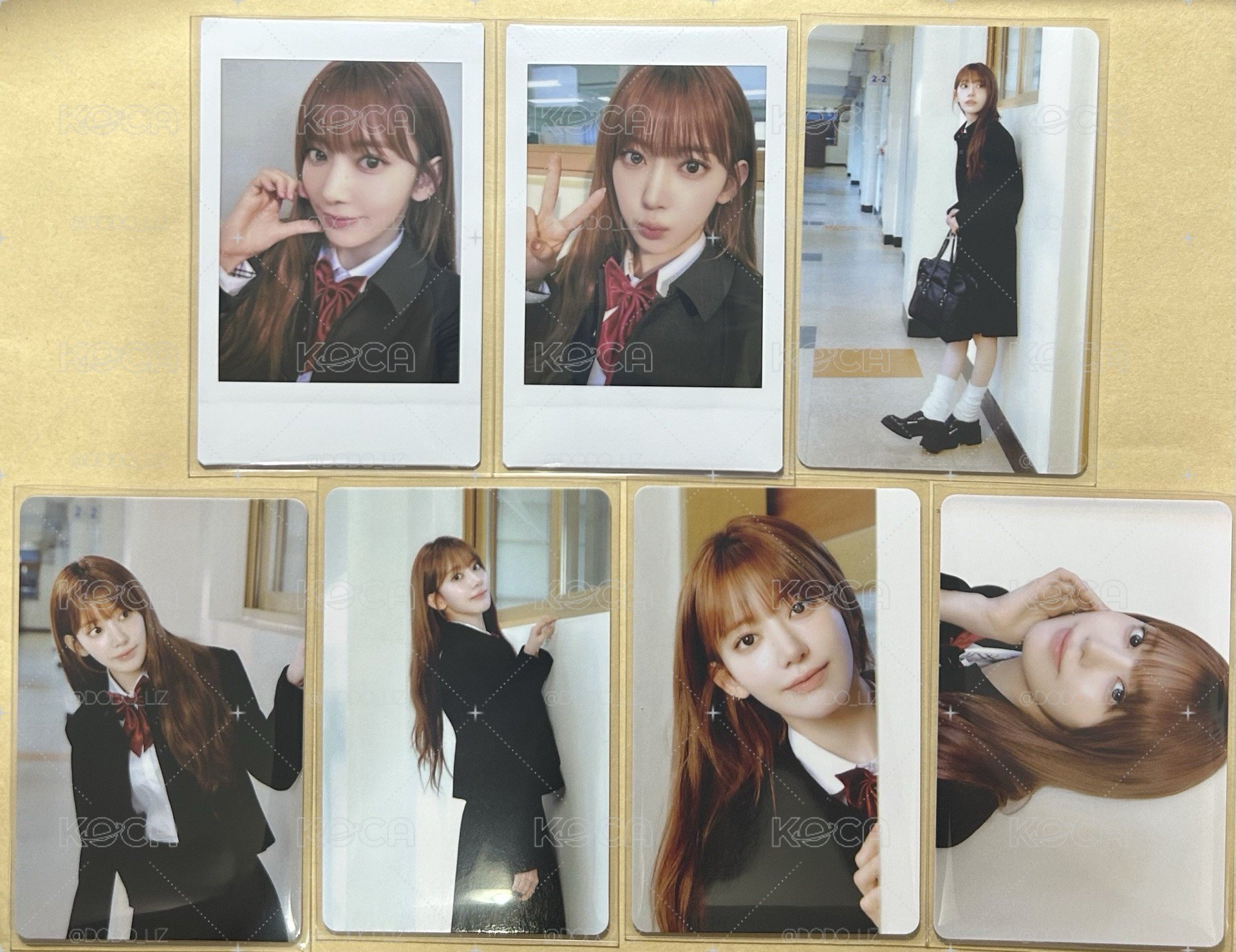 櫻花 SCHOOL DAY 拍立得+卡包套組