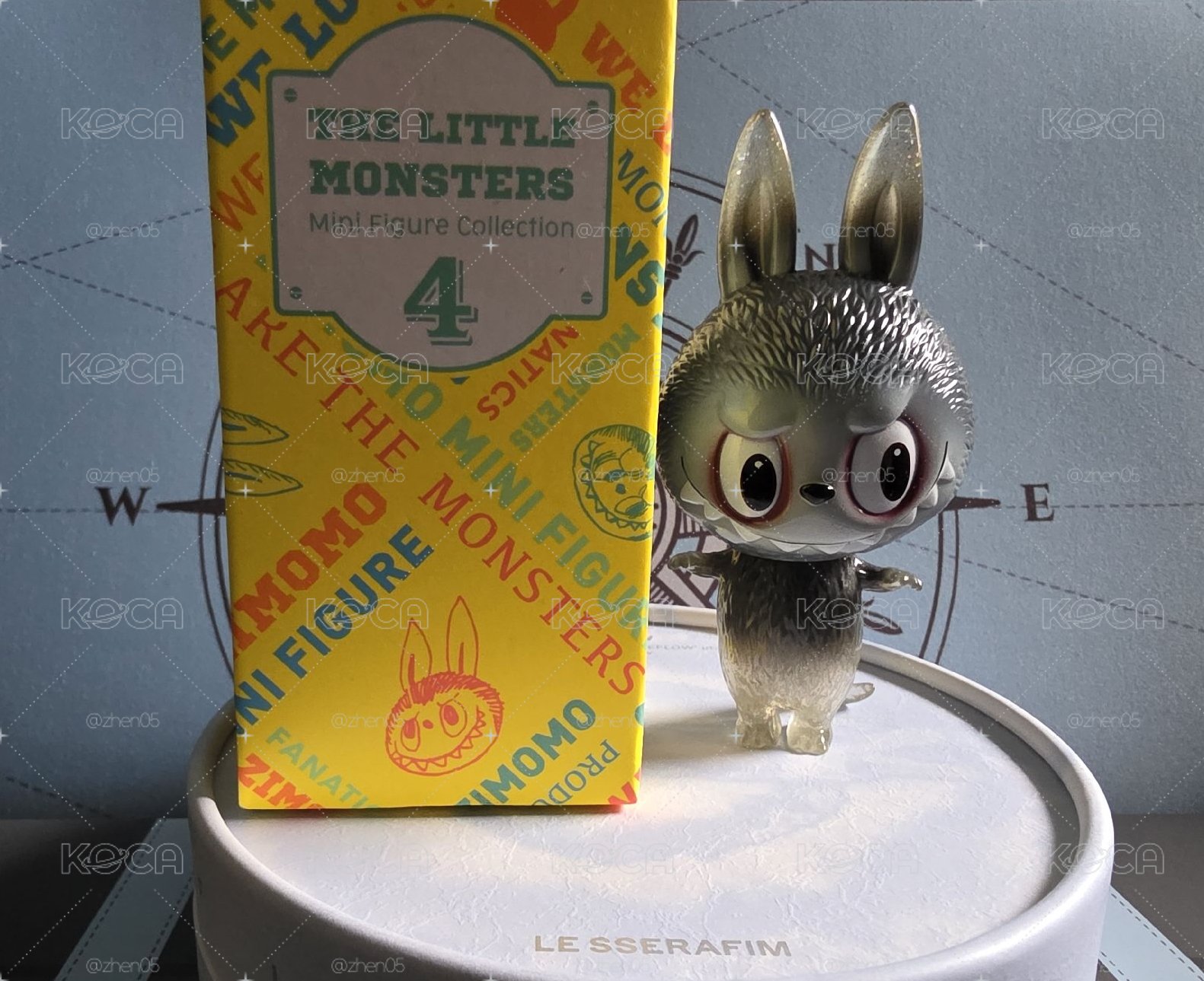 💜THE MONSTERS 4代 灰腳 已拆