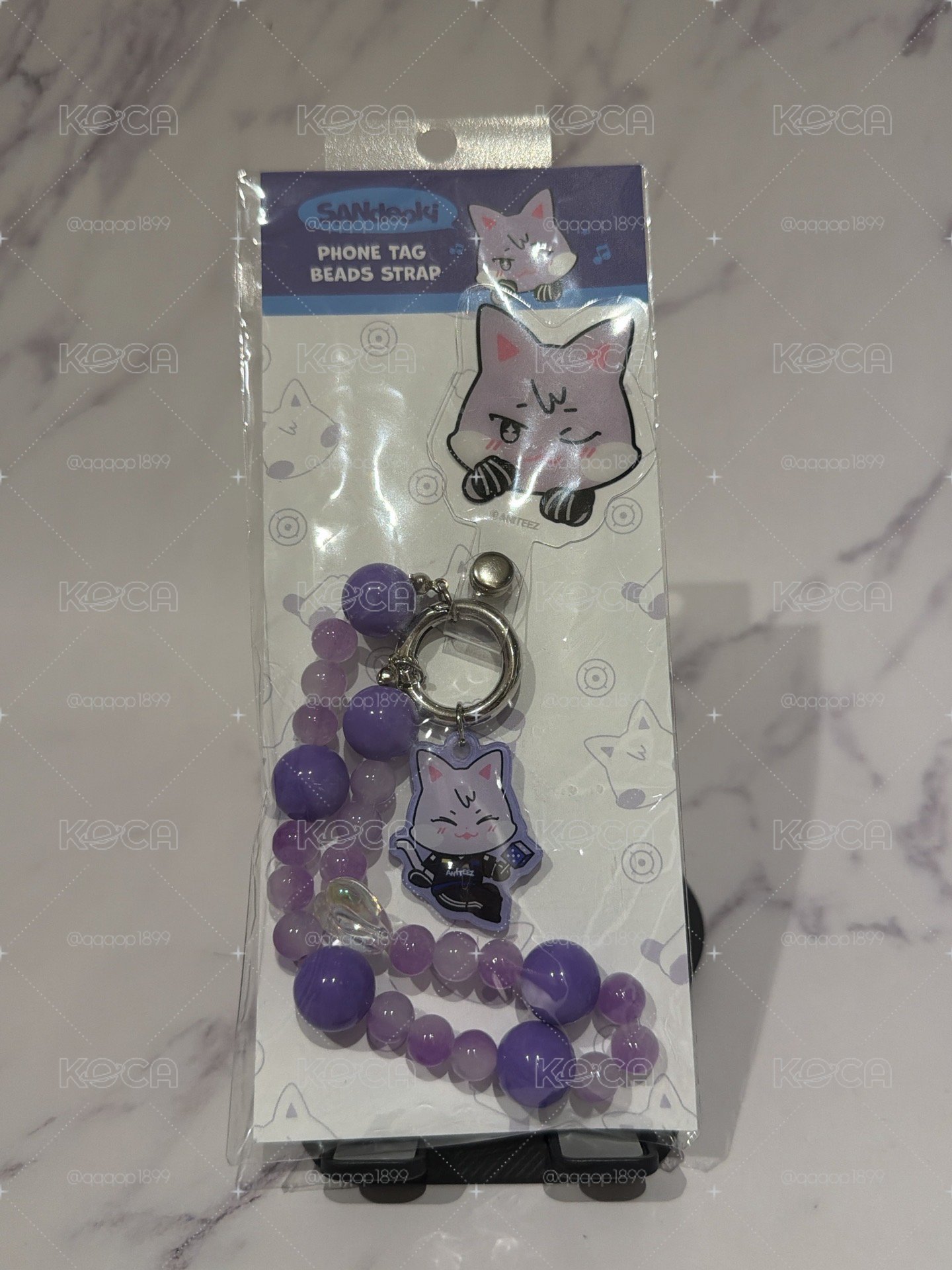 ANITEEZ IN COLOR 手機掛繩夾片 PHONE TAG BEADS STRAP