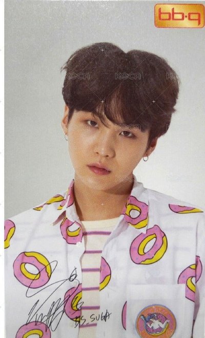 BTS BBQ 代言小卡