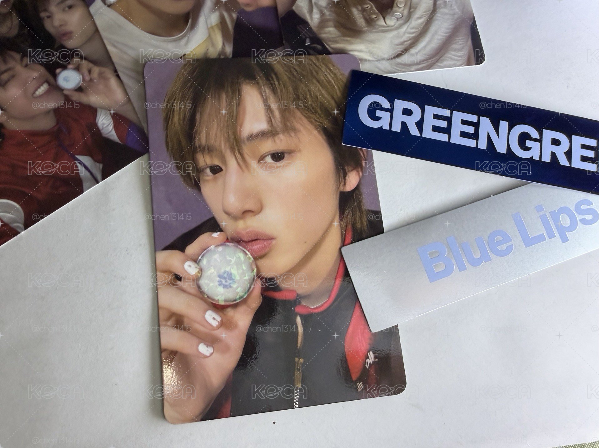 Blue Lips 全專 全息卡 主訓