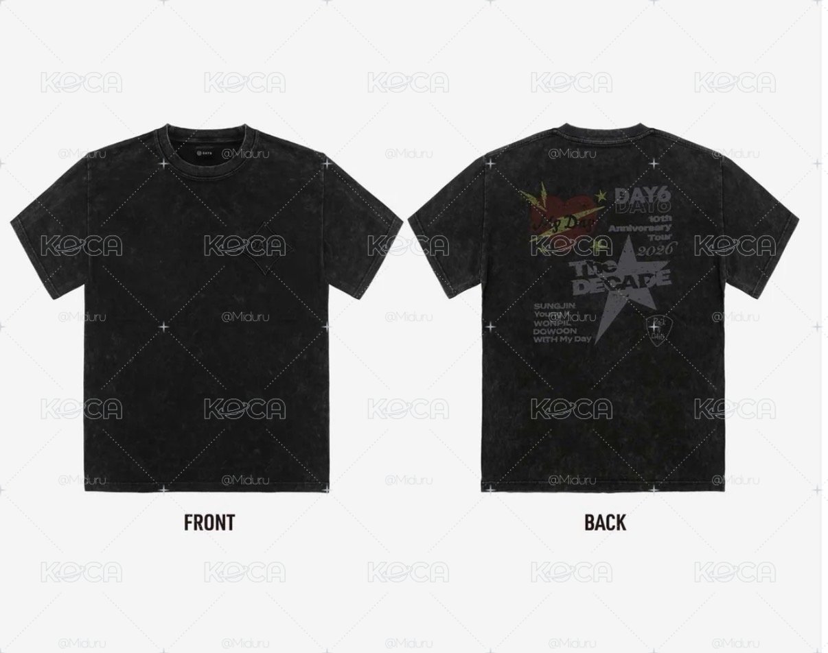 DAY6 the decade 日本場 T-shirt 