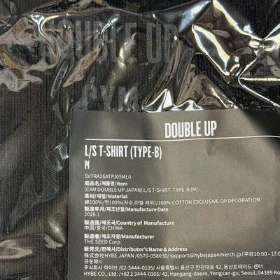 CXM日本場周 刺繡上衣 全新未拆 M