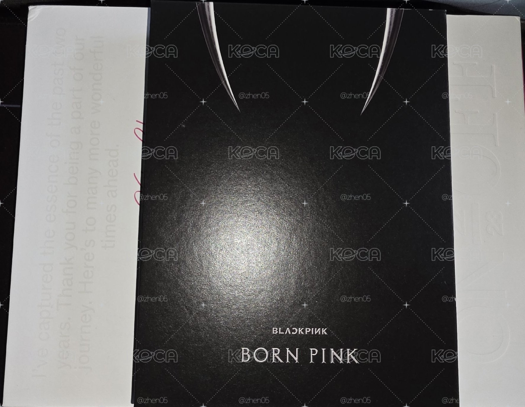 💜BORN PINK 專輯 黑版 空專