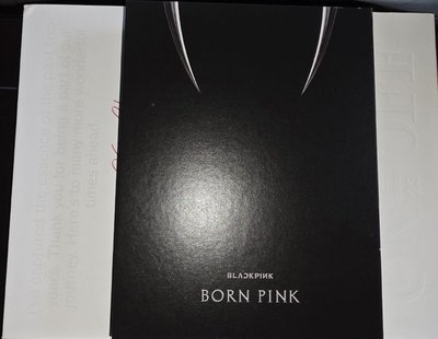💜BORN PINK 專輯 黑版 空專