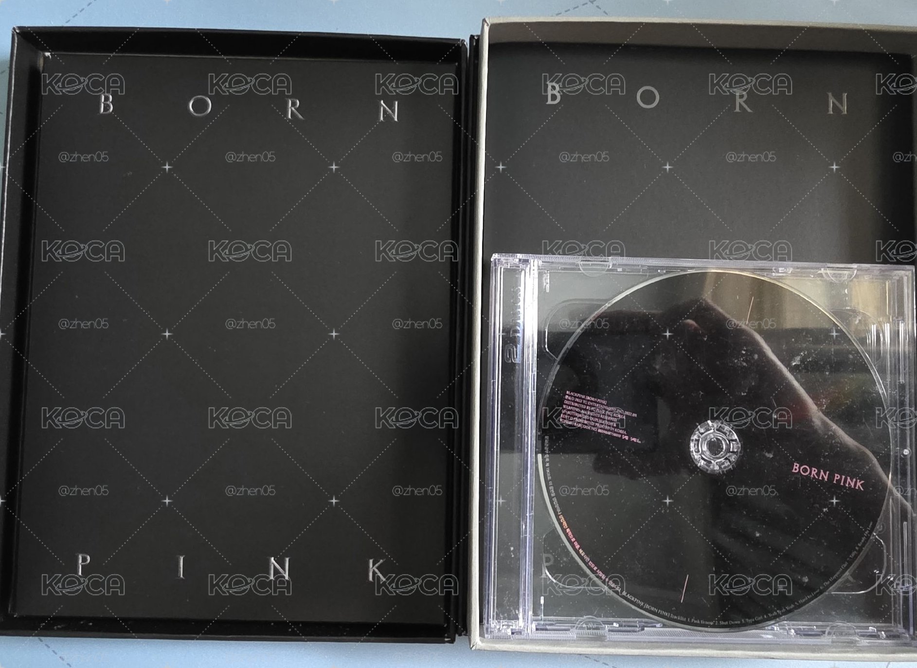 💜BORN PINK 專輯 黑版 空專