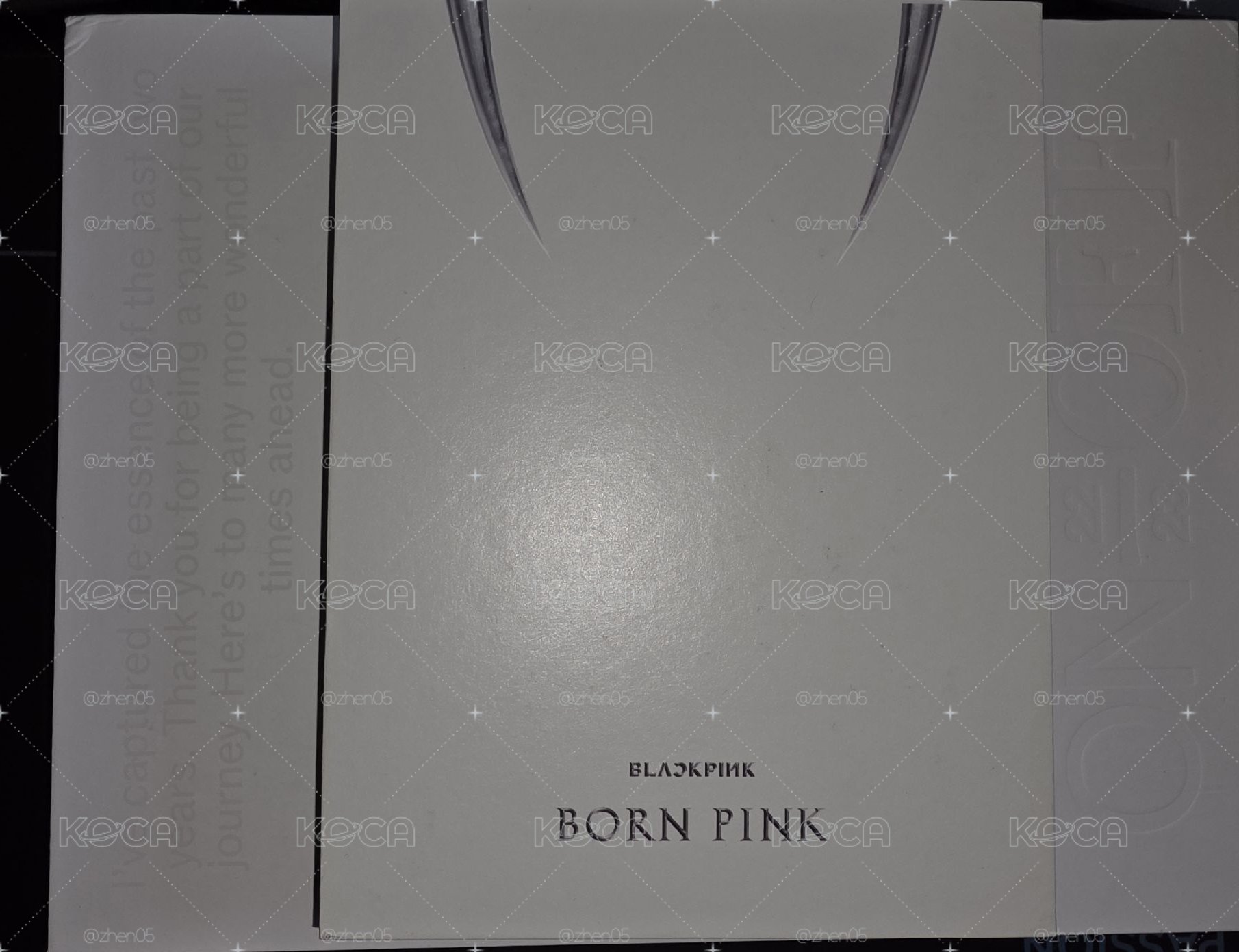 💜BORN PINK 專輯 灰版 空專