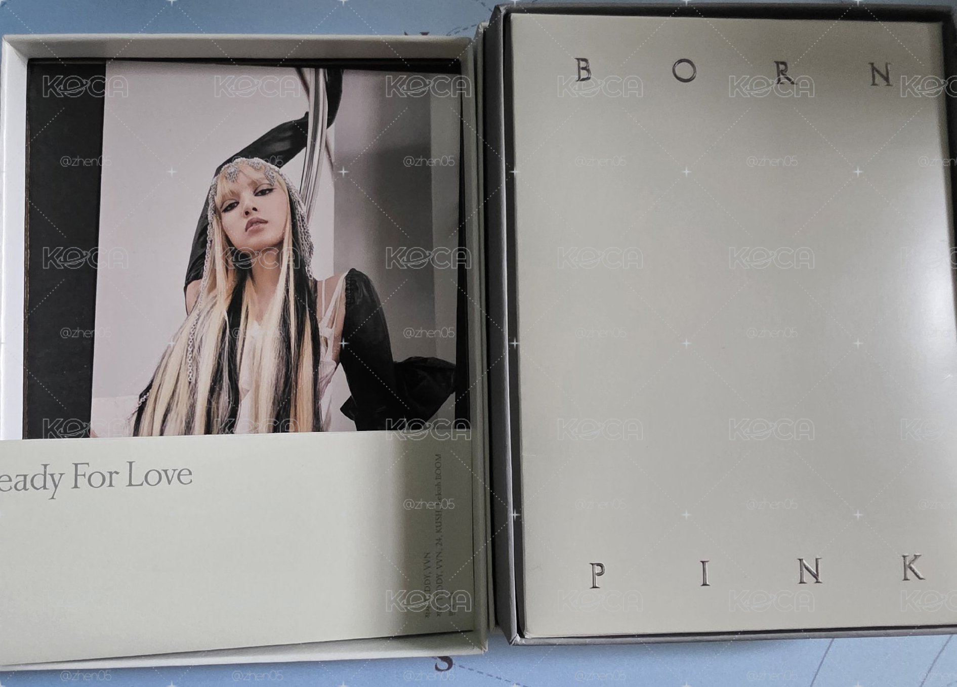 💜BORN PINK 專輯 灰版 空專