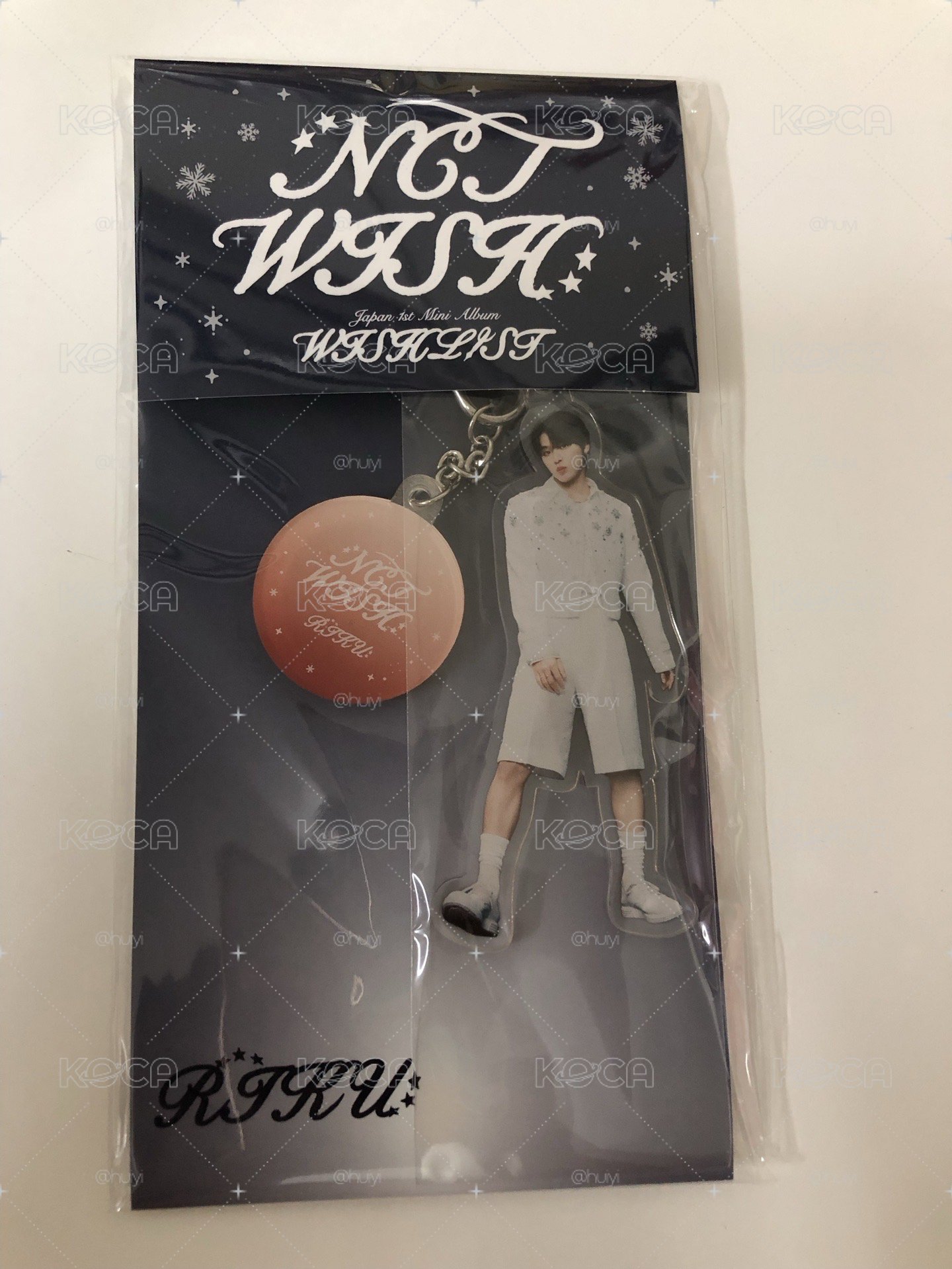 NCT WISH WISHLIST日專吊飾