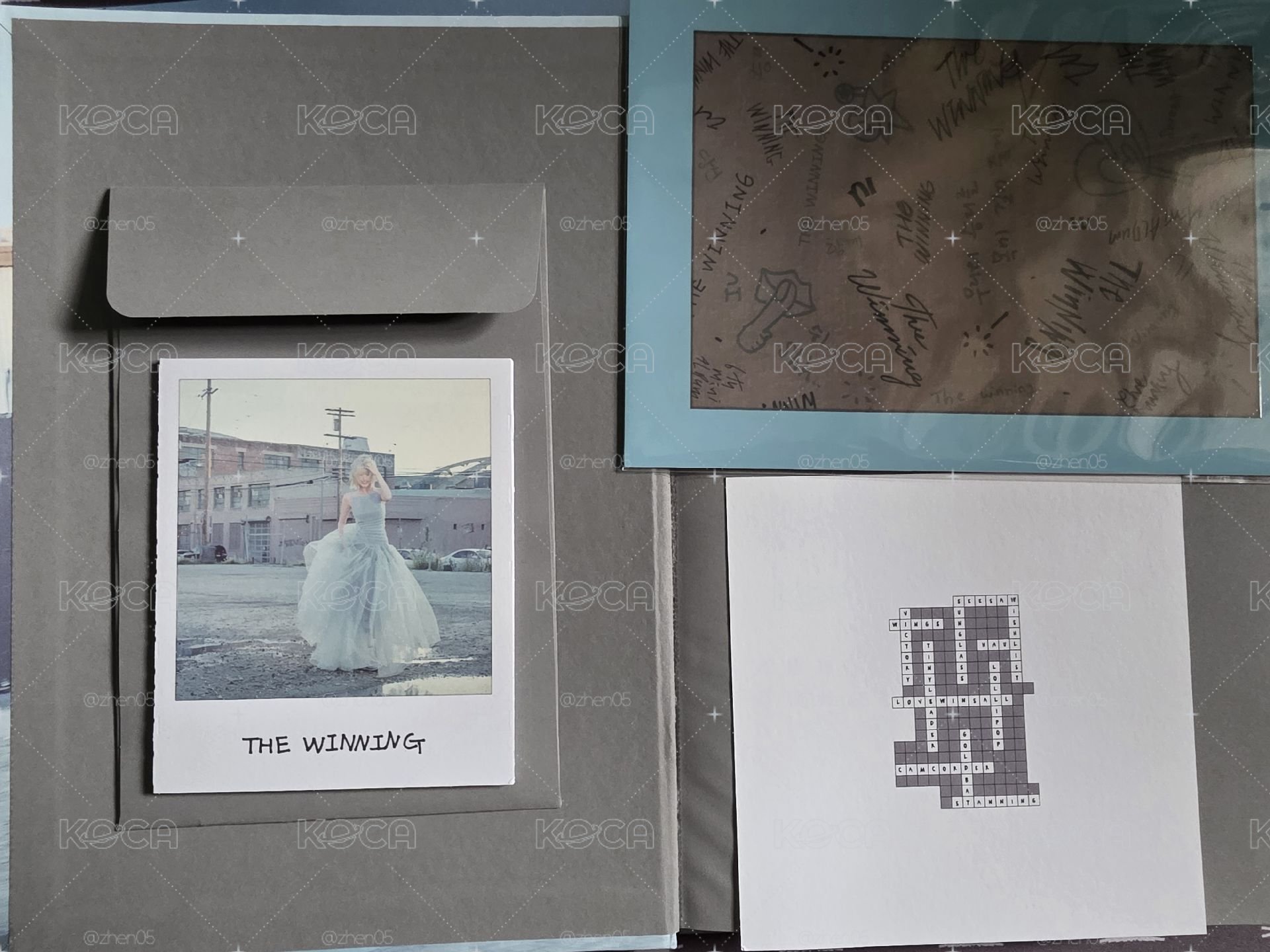 💜The Winning 專輯 U WIN VER. 空專